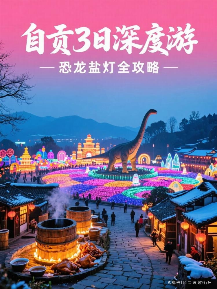 自贡附近的旅游景点哪里好玩？恐龙、盐都、彩灯、古镇全攻略，轻松规划完美行程